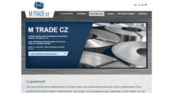 Desktop Screenshot of mtradecz.com