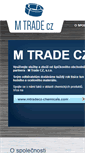 Mobile Screenshot of mtradecz.com
